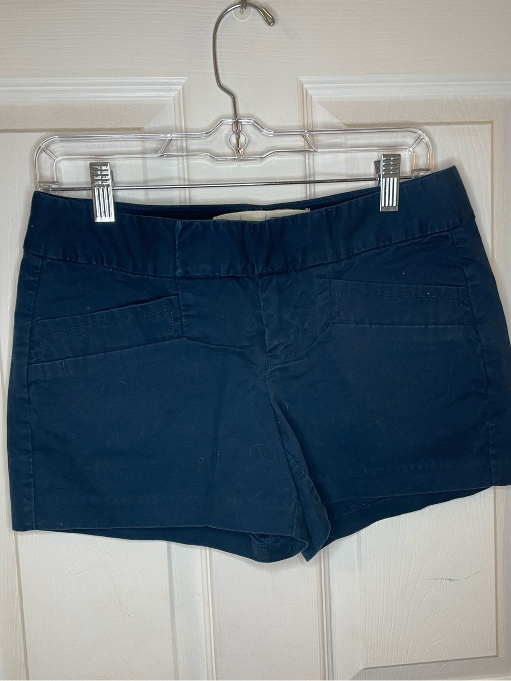 Converse Dark Navy Blue Cotton Cargo Shorts